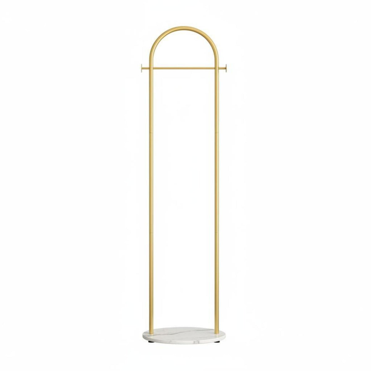 Floor-Standing Coat Tree Space-Saving Garment Rack Sturdy Construction