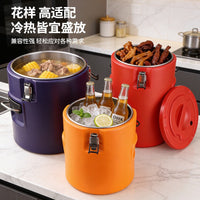 Sealed Stainless Steel Insulated Bucket with Handle