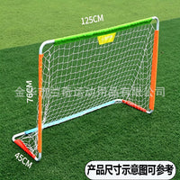 Portable Folding Soccer Goal with Rebound Net for Training