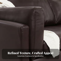 Nordic design Black 3-Seater Sofa Small Space space-efficient Upholstered Sofa Set Modern Design Living Room Seating Comfy for Apartment Dwellers, Office Professionals, Business Owners, Coffee Shop, Reception Area, Bedroom