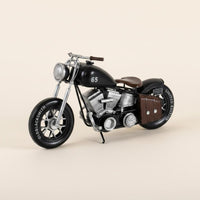 Metal Motorcycle Model Gift Idea Vintage Motorcycle Model Photo Prop Iron Motorbike Decor