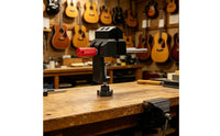 Precision Vise with Jaw Pads Versatile Tabletop Vise Clamp for Hobbyists, Jewelers, Home Studio
