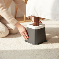 3 Pieces Plastic Furniture Foot Long-Lasting Couch Risers Easy to Install