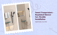 Digital Display Shower System, Temp Control, High Pressure