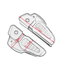 Folding Rear Foot Peg CNC Machined Rear Passenger Foot Peg Easy to Install Motorbike Part