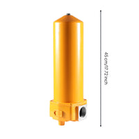 Cylindrical Fuel Filter with Steel Core Direct Fit Oil Water Separator Heavy-Duty Compact for Workshop Technicians