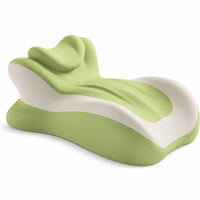 Ergonomic Pillow with Recessed Channel Comfortable for Bedroom