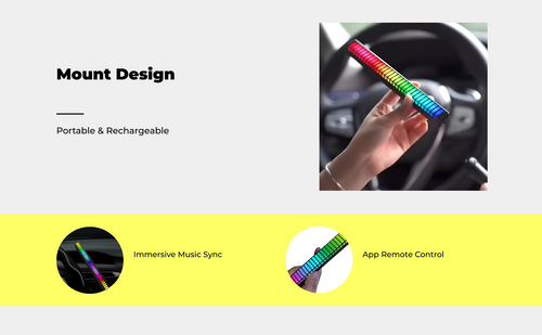 RGB LED, voice/app control decor