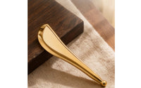 Smooth Facial Massage Stick Polished Body Massage Stick Slender Gua Sha Tool Teardrop-Shaped for Self-Care, Relaxation