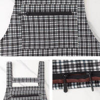 采摘果园套袋背带围裙女农活干活短款厨房做饭耐脏罩衣工作服围腰