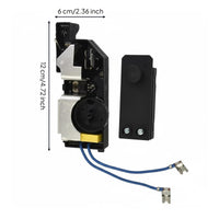 Speed Controller Switch Black Machine Part Compatible Fit