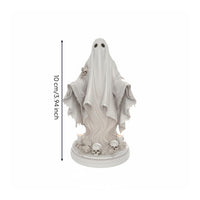 Halloween Ghost Figurine Tabletop Display Spooky Resin Ghost Decor