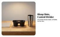 Two-Cup Car Cup Holder Insert