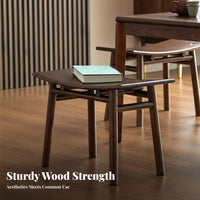 Chinese design Saddle Seat Stool Multi-Purpose Tea Bench space-saving Size Household Furniture High Weight Capacity for Adults, Homeowners, Living Room, Entryway, Bedroom, Kitchen