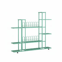 Multi-Tier Flower Pot Holder Floor-Standing 5-Tier Rolling Plant Stand Space-Saving Stable Base for Living Room, Corner Spaces
