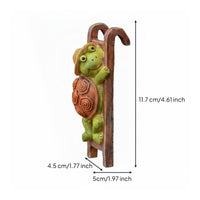 Climbing Creature Pot Hanger Playful & Whimsical Resin Pot Climber