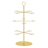 Metal Wine Glass Rack with Hanging Holder for Wedding Decoration