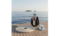 Stainless Steel Nylon Pulley Stainless Steel Swivel Pulley Rustproof Sailing Block for Sailors, Boating, Outdoor, Home Gym