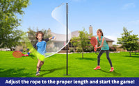 Tetherball Tennis Trainer Rebound Aid for Beginners and Adults