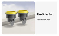 Toilet Flange Seal Leak-Proof Universal Toilet Outlet Seal Leakproof