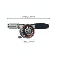 Metal Fishing Reel Resistant Drag Fishing Reel Ergonomic Design