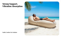 Self-Inflating Loveseat Quick Inflation Air Sofa High Weight Capacity for Picnic