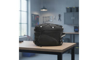 Motorcycle Tail Bag Reflective Motorcycle Rear Rack Bag Structured Luggage for Motorcyclists, Long-Distance Riding
