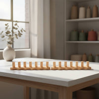 Adjustable Wooden Knitting Loom Polished Finish Adjustable Wooden Loom