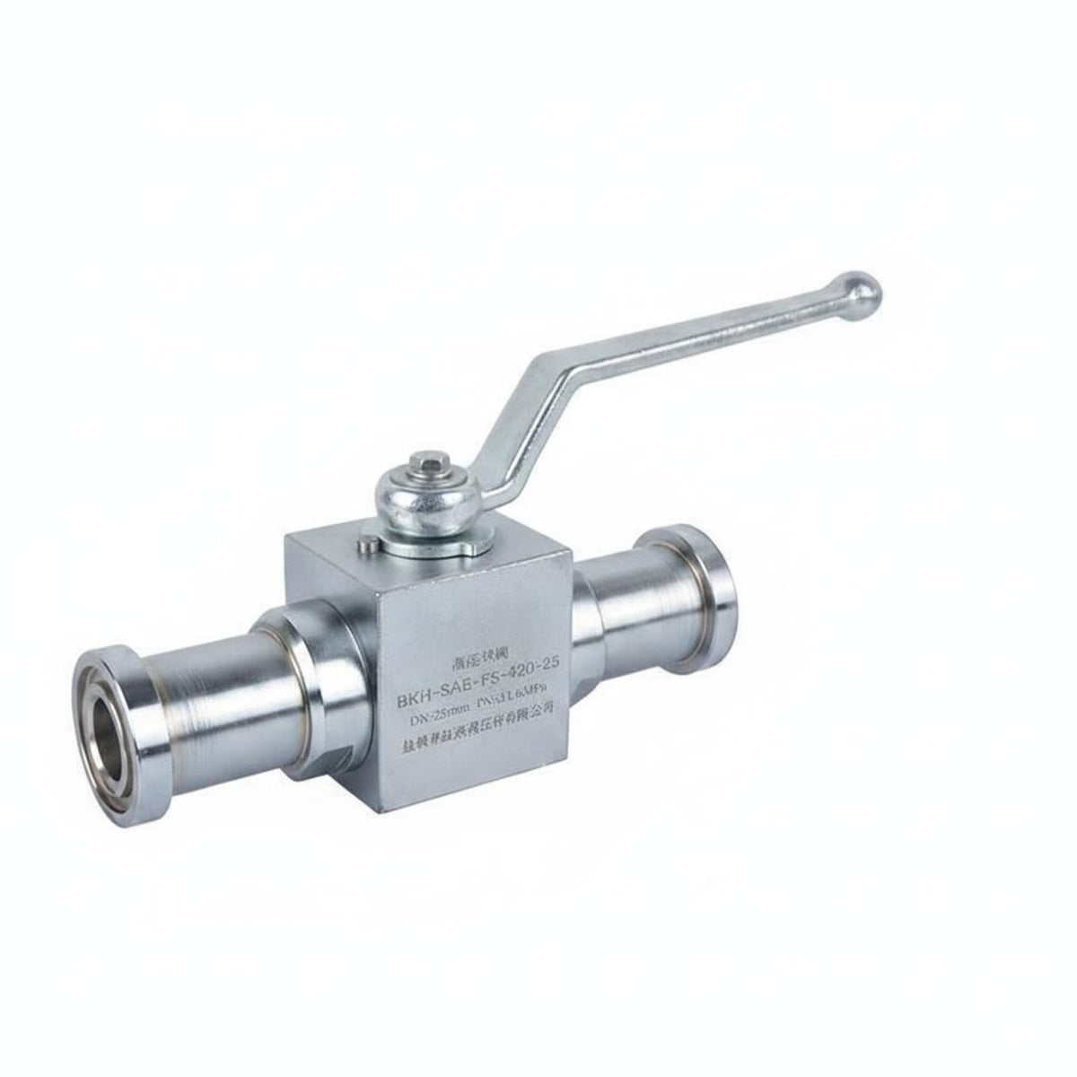 Easy Installation SAE Flange Ball Valve Lightweight High Pressure Ball Valve for Natural Gas Lines
