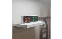Large LED Display Billiards Electronic Scorer Long Standby Time Digital Pool Scoreboard Single-Press Scoring Sporting Goods for Tournament