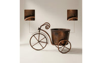 Tricycle Planter Rustic Flower Pot Whimsical for Patio, Courtyard