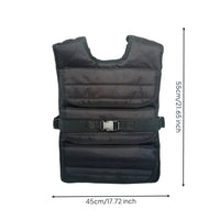 Weighted Training Vest Adjustable Weighted Vest Secure for Running, Cardio