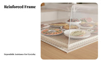 Collapsible Mesh Food Tent Foldable Instant-Expand Food Umbrella Easy to Clean