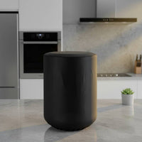 Water Dispenser Pail Cover PVC Inner Surface Cylindrical Pail Cover Foldable