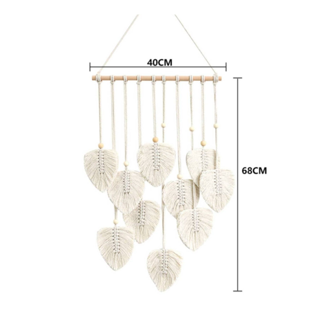 Foliage Macrame Wall Hanging Handmade Macrame Wall Hanging Sustainable