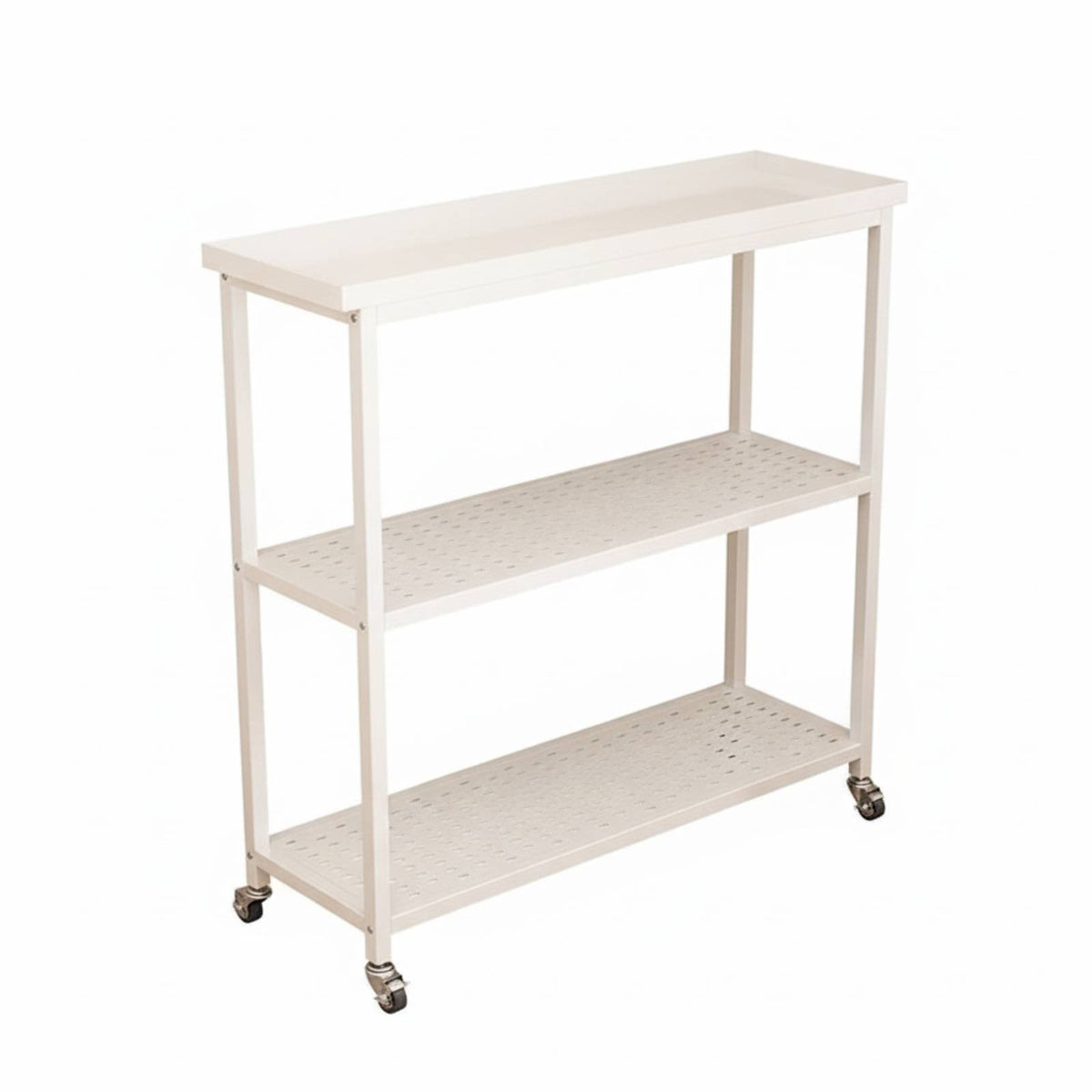 Movable Multi-Tier Rolling Plant Stand Floor-Standing Multi-Tier Plant Stand Indoor and Outdoor Use Flower Rack with casters for Gardeners, Apartment Dwellers, Homeowners, Balcony, Patio, Living Room, Corner