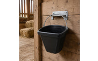 Rubber Pail D-Shaped Rubber Pail 18 L for Construction