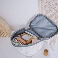 Kids Wooden Pretend Play Makeup Toy Set with Comb and Lipstick