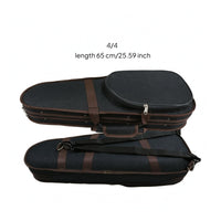4/4 Violin Hard Case Textured Exterior Musical Instrument Storage