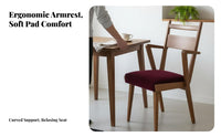 Upholstered Armchair with rearrest Cushioned Seat Upholstered Armchair adaptable Placement Easy Assembly for Homeowners, Adults