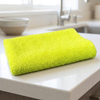 Large Microfibre Cloths and Cleaning Cloths Pack of 3, 38cm Microfibre Cloth for Kitchen and Glass, High Absorbency and Low-Lint Soft Texture