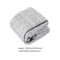 Aluminum-Foil Shade Net Breathable Reflective Mesh Shade Net Protection Outdoor Cover
