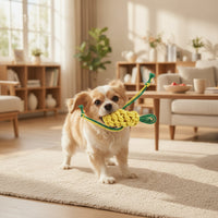 Braided Dog Rope Toy Handmade Dog Gnaw Toy Teething Interactive for Small Dogs, Young Dogs, Indoor Play, Crate Training
