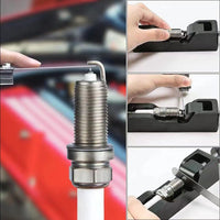 Modified Spark Plug Gap Tool Kit for Most Cars Motorcycles Adjustment Tool with Feeler Gauge