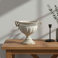 European Design Urn Vase Easy to Clean Vintage Iron Vase Even Edges for Balcony