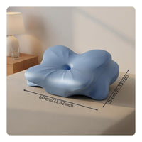 Butterfly Memory Foam Pillow Spinal Alignment Bed Accessory for Side Sleepers