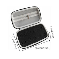 Therapeutic Vials Vial Travel Case Carrying Handle 15 Slot Vial Carrier Wear-Resistant Hard Holder for Diabetics