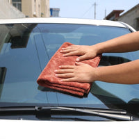Small Car Towel Microfibre Cloth, 30cm X 70cm Micro Fibre Cloths, 420 WEIGHT PER SQUARE METER Microfiber Towel