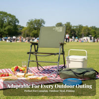 Frogdesigndesign Folding Chair Foldable Design Portable Seat Lightweight for Campers