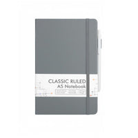 Writing Notebook Ribbon Bookmarks Lined Journal with Inner Pocket